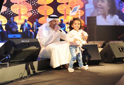 الجسمي يعيش فرحة العيد مع جمهور ليالي دبي